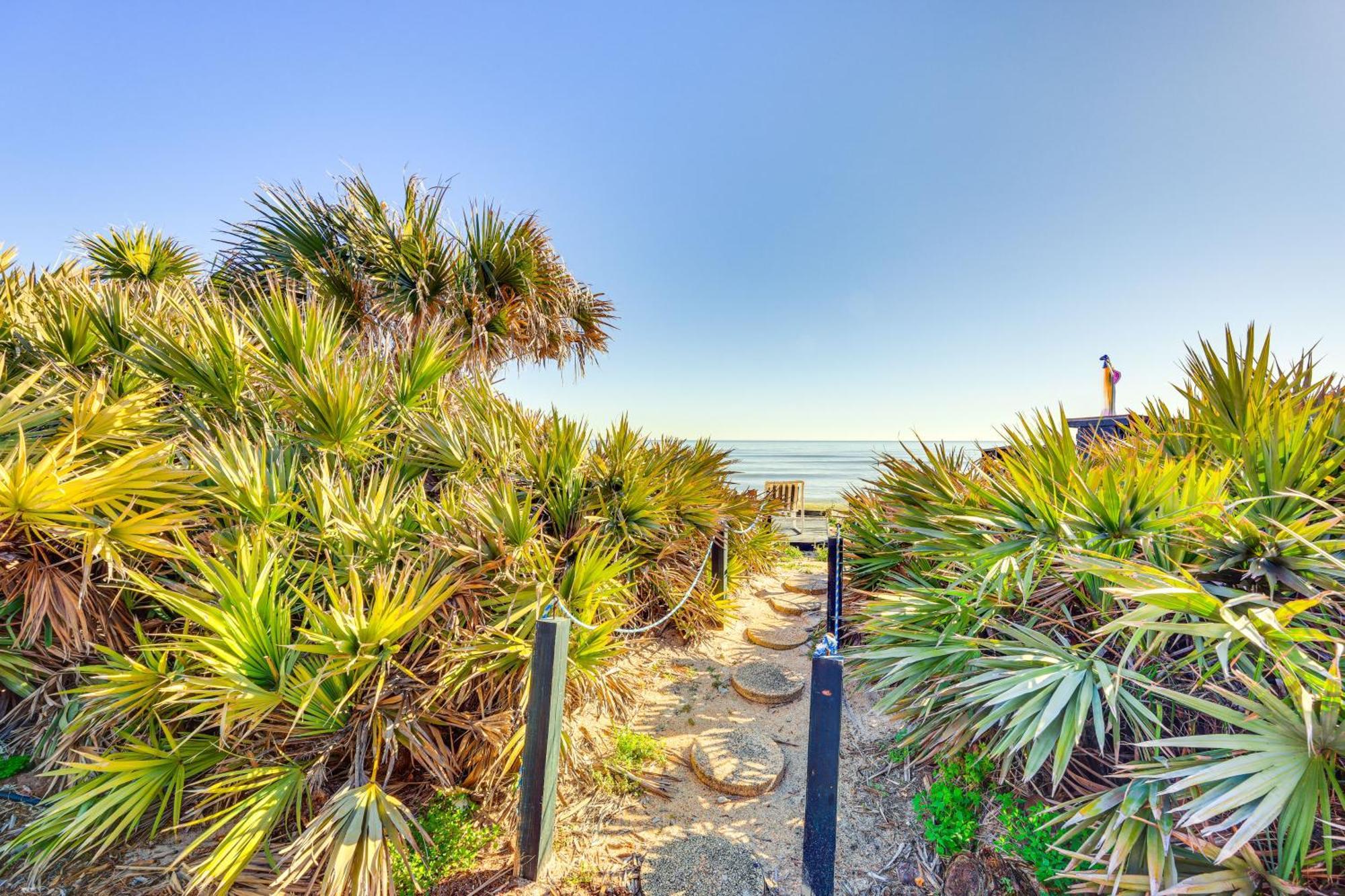 Oceanfront Oasis In Flagler Beach With Deck And Views! Exterior foto