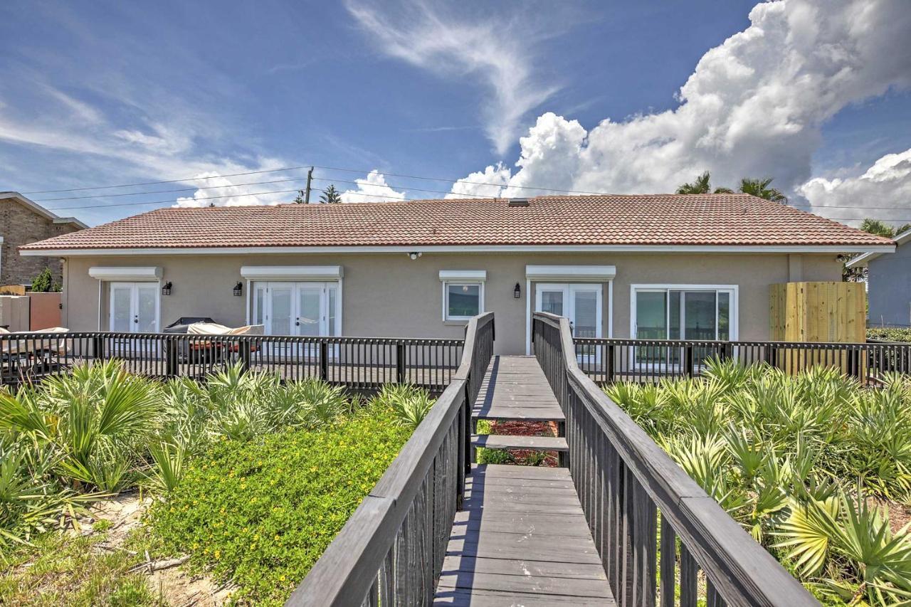 Oceanfront Oasis In Flagler Beach With Deck And Views! Villa Exterior foto